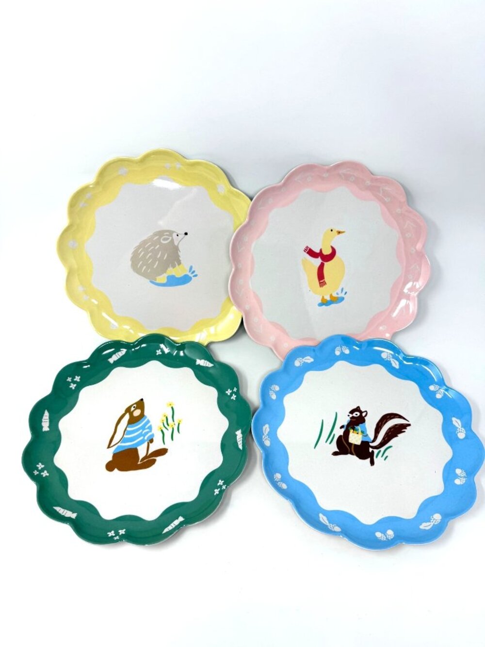Target 10" Novelty Hedgehog/ Duck/ Bunny/ Squirrel Dinner Plate Pillowfort™